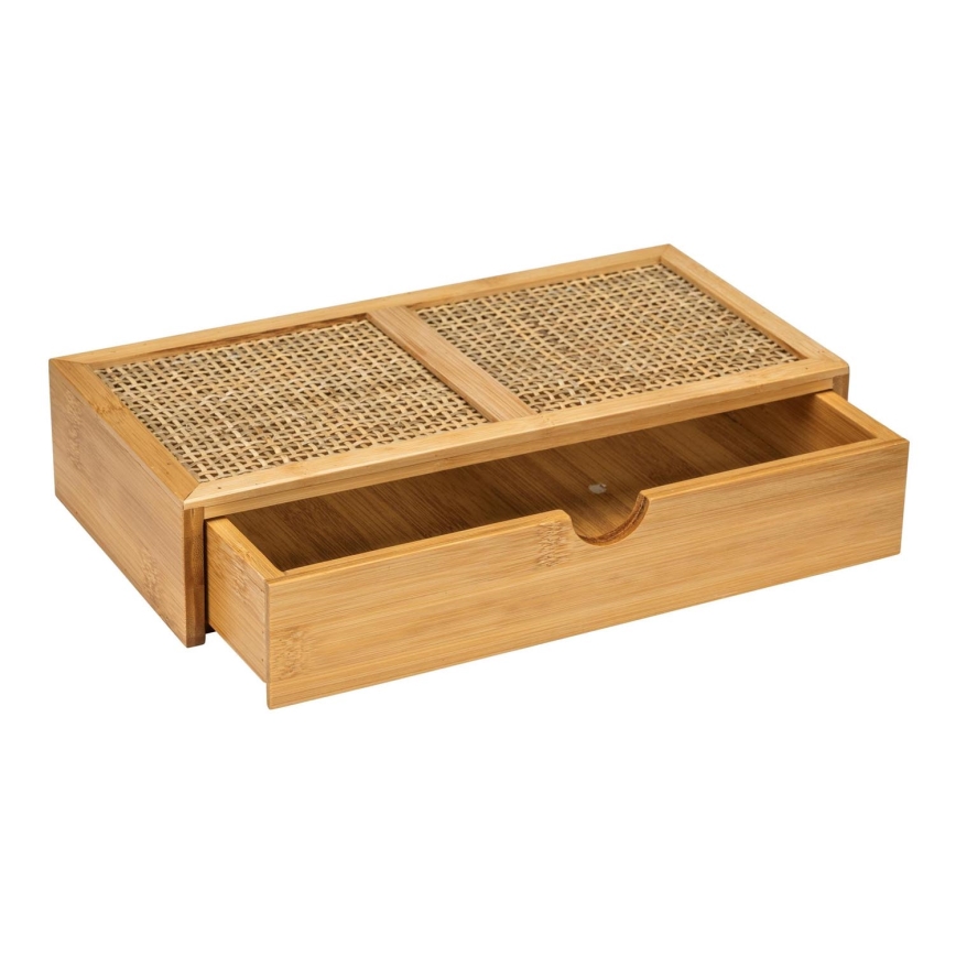 WENKO 25603100 – Organizér ALLEGRE 28x14 cm hnědá