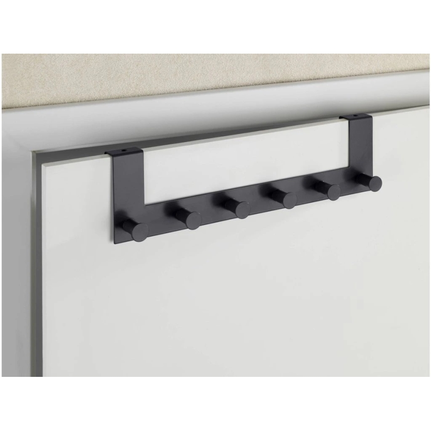 WENKO 25653100 - Věšák CELANO 39x11 cm černá