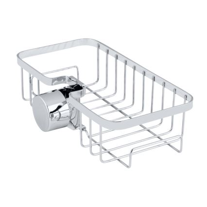 WENKO 25678100 - Košík FLORESTA 24x14 cm stříbrná