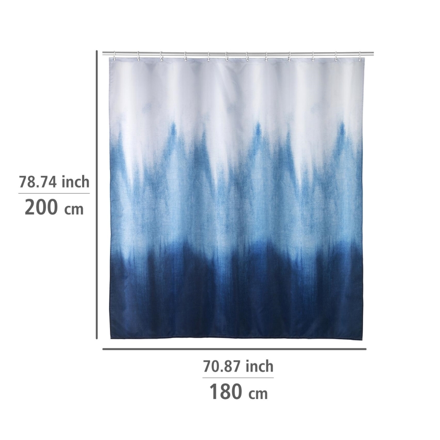 WENKO 25745100 - Sprchový závěs ALARA 180x200 cm pestrobarevná
