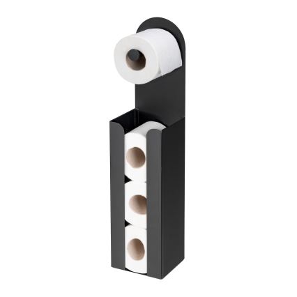 WENKO 26059100 - Držák rolí AGIRA 12x54 cm černá