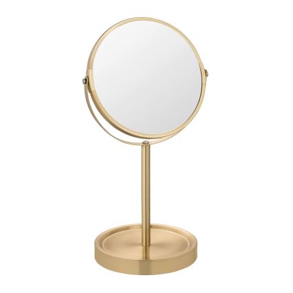 WENKO 26061100 - Zrcadlo ALATA 18,5x35 cm zlatá