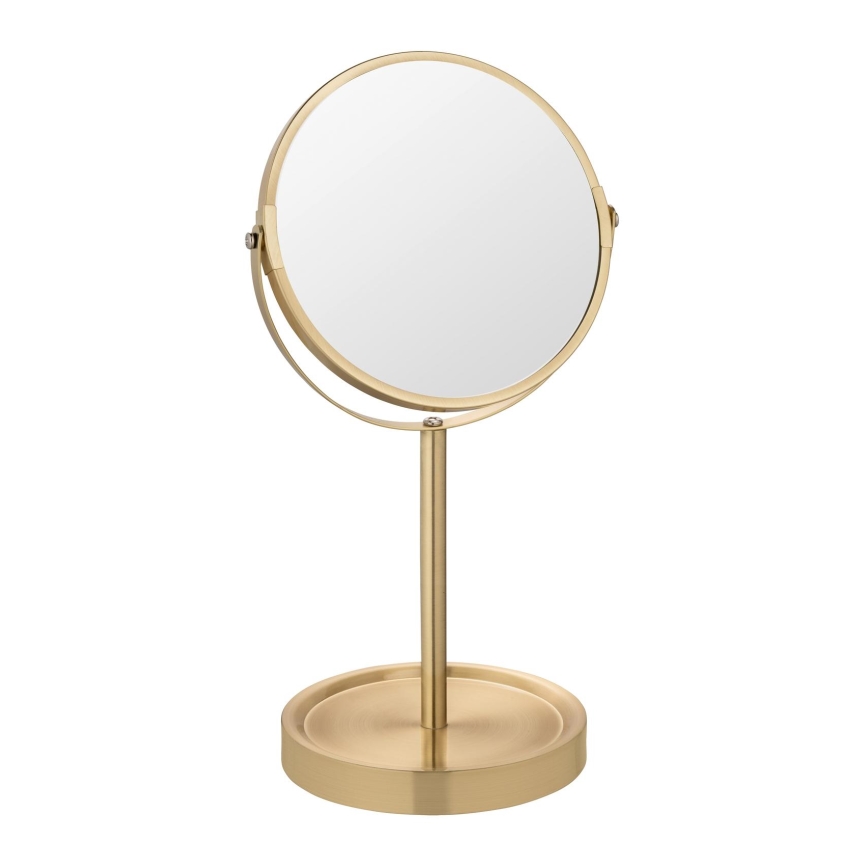 WENKO 26061100 - Zrcadlo ALATA 18,5x35 cm zlatá