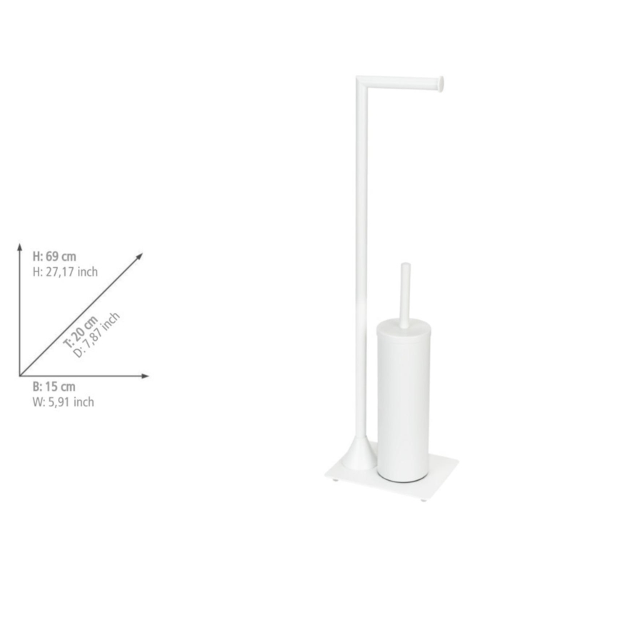 WENKO 26072100 - WC štětka HELLA 15x69 cm bílá