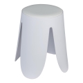 WENKO 26086100 - Stolička COMISO 44,5x46 cm bílá