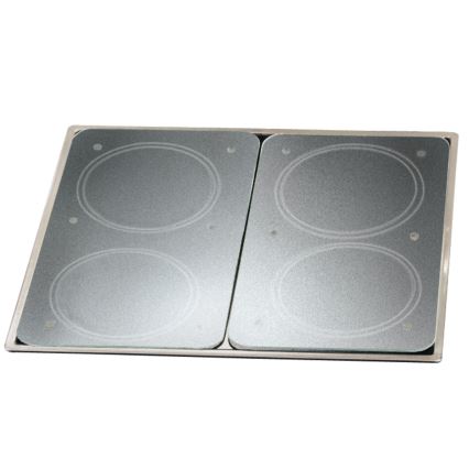 WENKO 2712663100 - Krycí deska 30x52 cm čirá/šedá