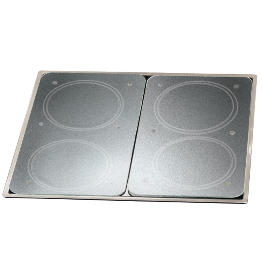 WENKO 2712663100 - Krycí deska 30x52 cm čirá/šedá