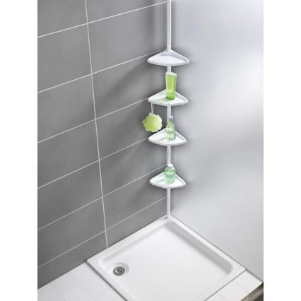 WENKO 3201010100 - Rohový prvek COMPACT 26x195 cm bílá