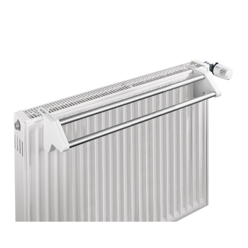 WENKO 3702100 - Sušák 13x11,5 cm stříbrná/bílá