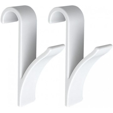 WENKO 4468160100-Háčky 2,5x10,5 cm bílá