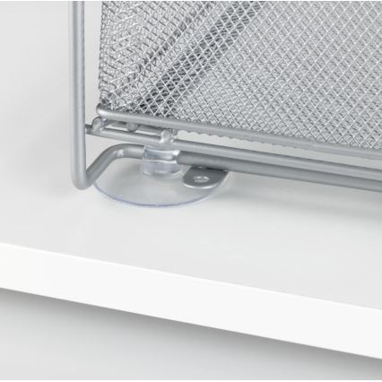 WENKO 53140800 - Police GIOMA 35x33,5 cm stříbrná