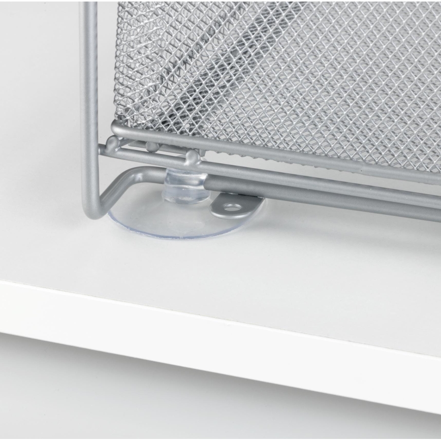 WENKO 53140800 - Police GIOMA 35x33,5 cm stříbrná