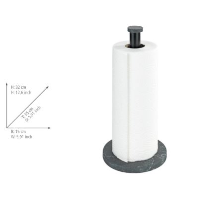 WENKO 53212100 - Držák utěrek 15x32 cm černá