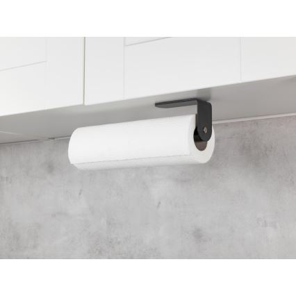 WENKO 53214100 - Držák na roli NIO 27,5x7 cm černá