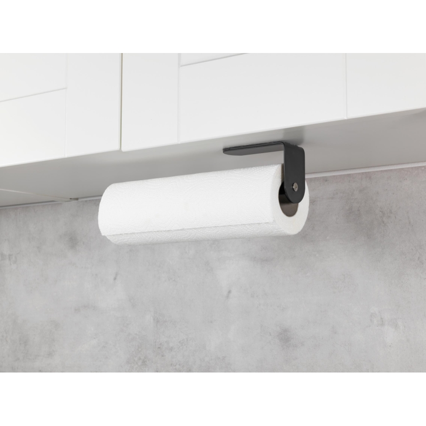 WENKO 53214100 - Držák na roli NIO 27,5x7 cm černá