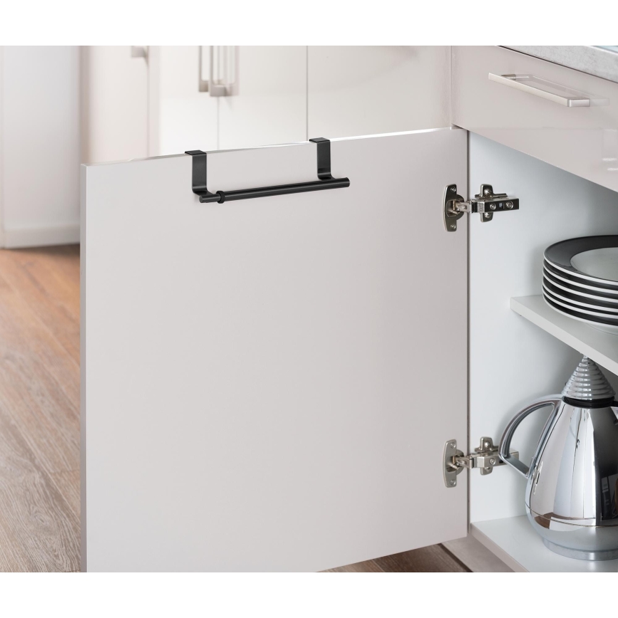 WENKO 53246100 - Držák ručníků 7x6 cm nerez/černá