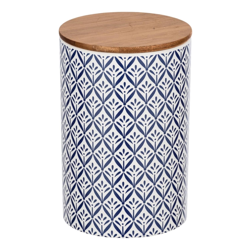 WENKO 54096100 - Box LORCA 12,5x18,5 cm pestrobarevná/hnědá/šedá