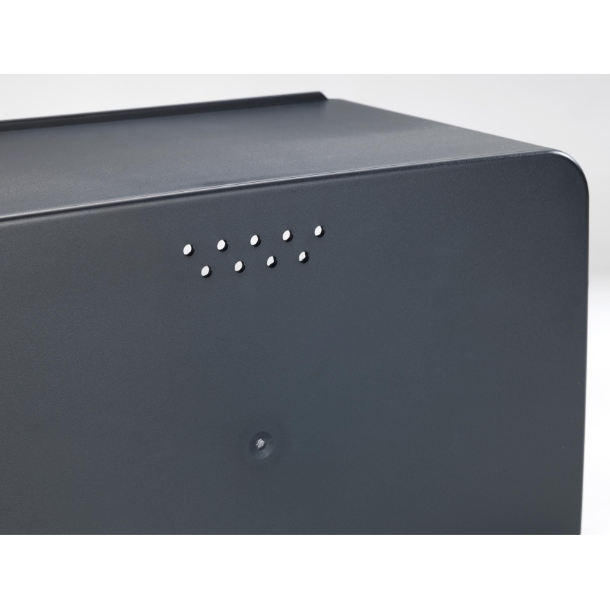 WENKO 54098100 - Chlebník KUBO 35x26,5 cm černá/hnědá