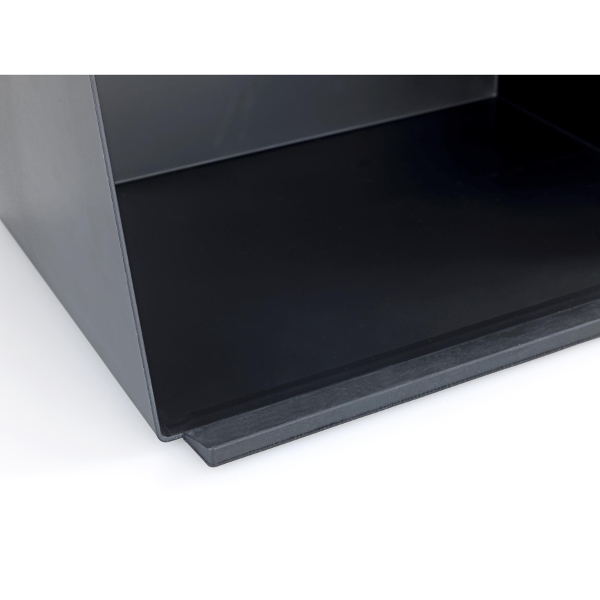 WENKO 54098100 - Chlebník KUBO 35x26,5 cm černá/hnědá