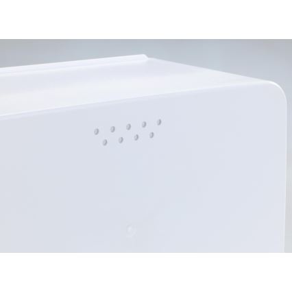 WENKO 54099100 - Chlebník KUBO 35x26,5 cm bílá/hnědá