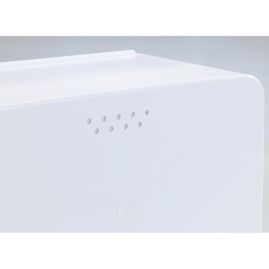 WENKO 54099100 - Chlebník KUBO 35x26,5 cm bílá/hnědá