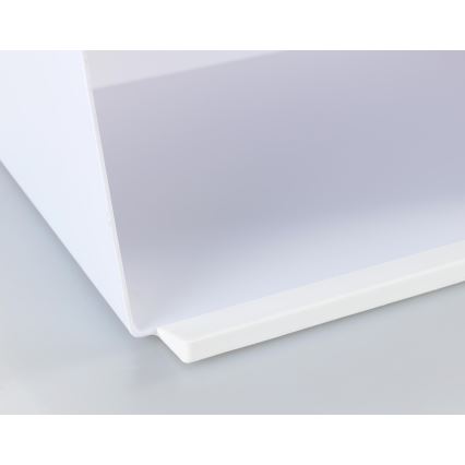 WENKO 54099100 - Chlebník KUBO 35x26,5 cm bílá/hnědá