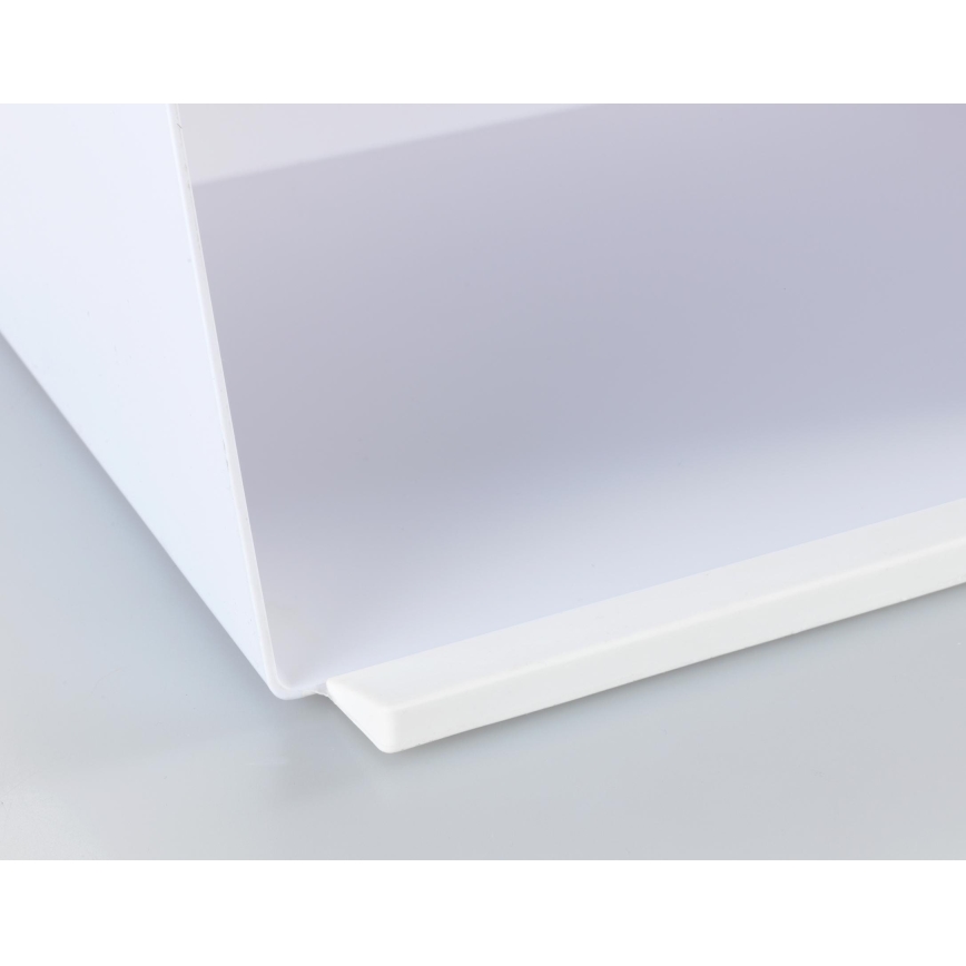 WENKO 54099100 - Chlebník KUBO 35x26,5 cm bílá/hnědá