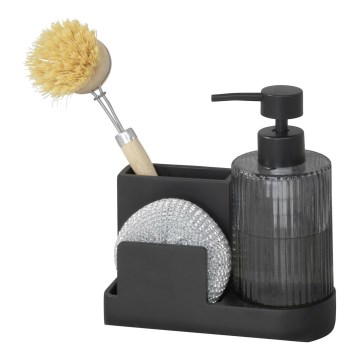 WENKO 54654100 - Organizér PINA 16x17 cm černá