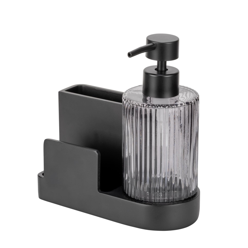 WENKO 54654100 - Organizér PINA 16x17 cm černá