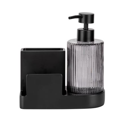 WENKO 54654100 - Organizér PINA 16x17 cm černá