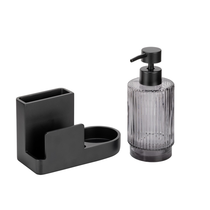 WENKO 54654100 - Organizér PINA 16x17 cm černá