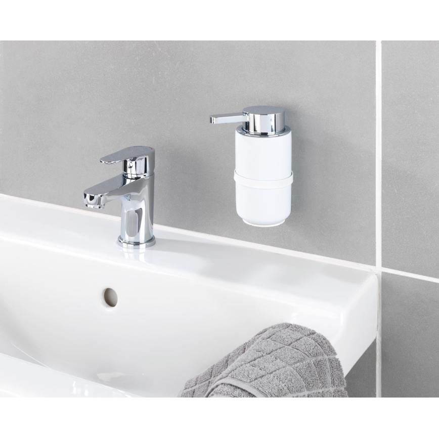 WENKO 54655100 - Dávkovač mýdla WOYA 250 ml bílá/lesk. chrom