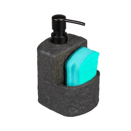 WENKO 54667100 - Dávkovač mýdla FESTIVAL 10,5x18 cm černá