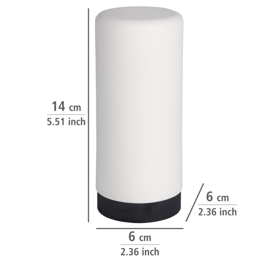 WENKO 54670100 - Dávkovač EASY SQUEEZ-E 6x14 cm bílá/černá