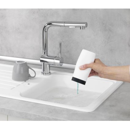 WENKO 54670100 - Dávkovač EASY SQUEEZ-E 6x14 cm bílá/černá