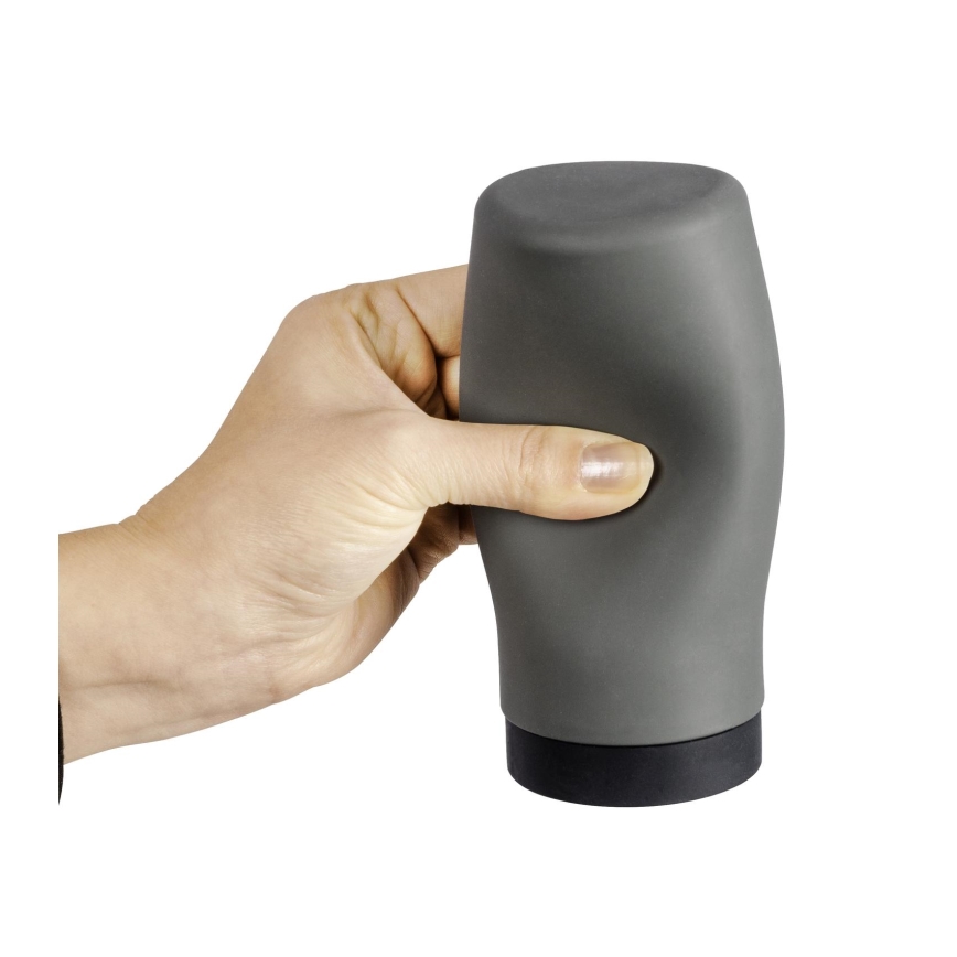 WENKO 54680100 - Dávkovač EASY SQUEEZ-E 6x14 cm šedá/černá