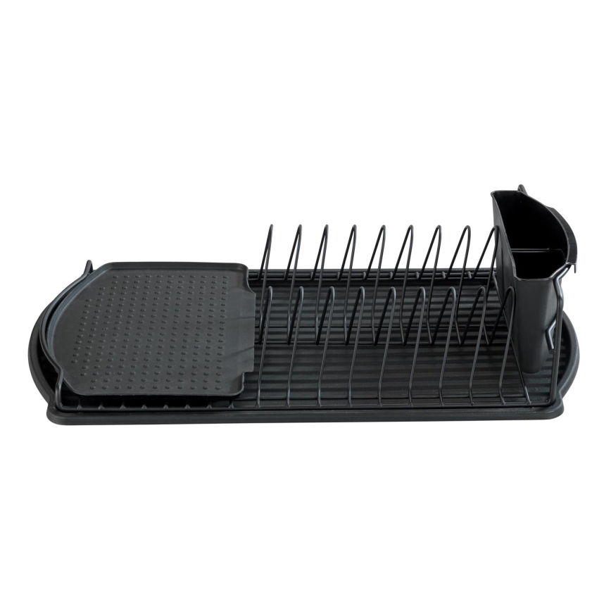 WENKO 54767100 - Odkapávač BASIC 47,5x26,5 cm černá