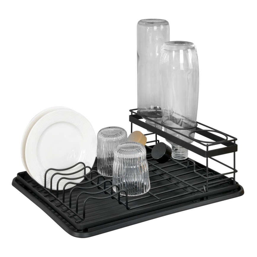 WENKO 54798100 - Odkapávač nádobí AMY 42,5x31,5 cm černá