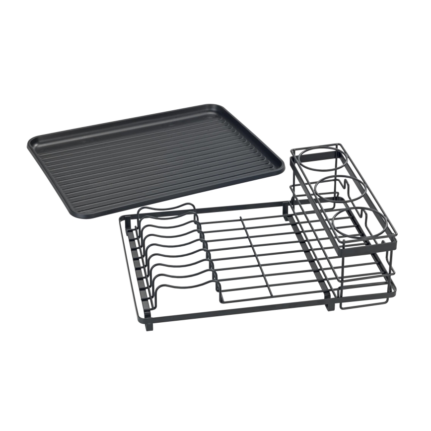 WENKO 54798100 - Odkapávač nádobí AMY 42,5x31,5 cm černá