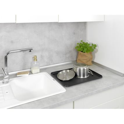 WENKO 54798100 - Odkapávač nádobí AMY 42,5x31,5 cm černá