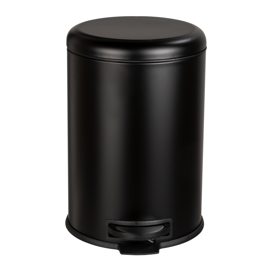 WENKO 54913100 - Odpadkový koš LEMAN 25x38 cm černá