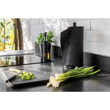 WENKO 55015100-Držák BLACK OUTDOOR KITCHEN 15x33 cm černá