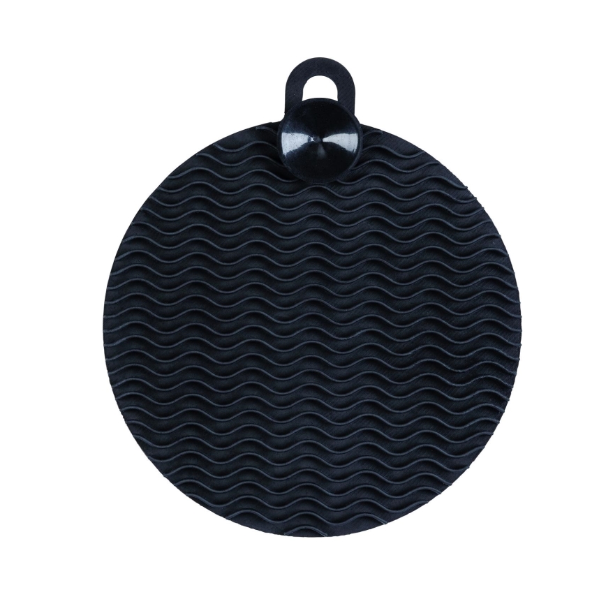 WENKO 55030100 - Houbička BLACK OUTDOOR KITCHEN 12x1,2 cm černá