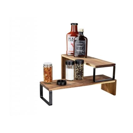 WENKO 55097100-Police BLACK OUTDOOR KITCHEN 36x16 cm hnědá/černá