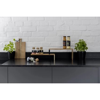 WENKO 55097100-Police BLACK OUTDOOR KITCHEN 36x16 cm hnědá/černá