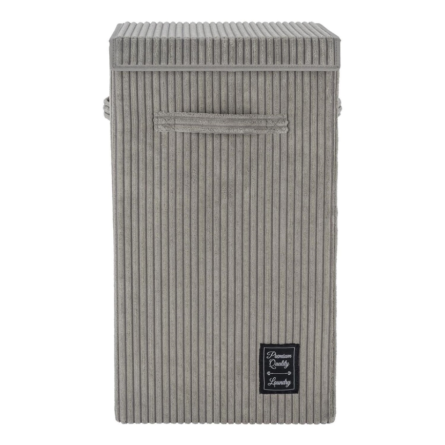 WENKO 62044100 - Koš na prádlo CORA 33x58 cm šedá