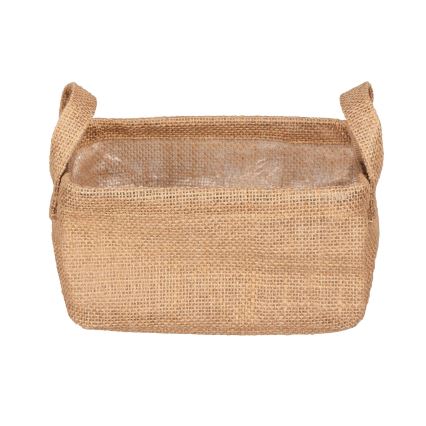 WENKO 64470100 - Koš JUNA 20x15 cm hnědá