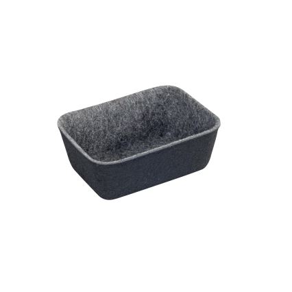 WENKO 64502100 - Organizér zásuvky FELT 28,5x20 cm šedá