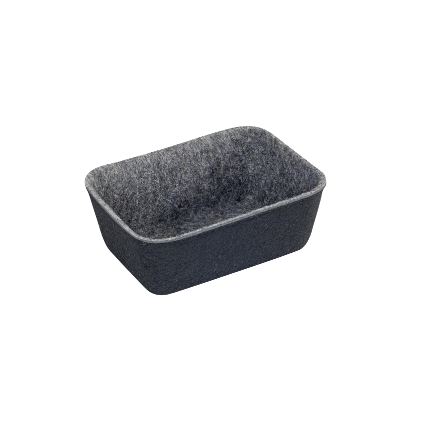 WENKO 64502100 - Organizér zásuvky FELT 28,5x20 cm šedá