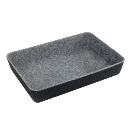 WENKO 64502100 - Organizér zásuvky FELT 28,5x20 cm šedá